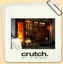 crutch.（クラッチ） hair of balance